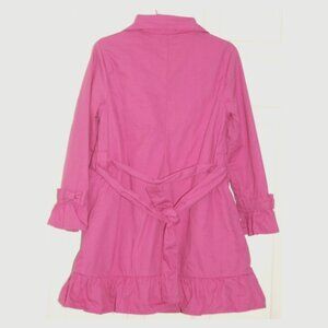 Gymboree Girls Size 5 Pink Cotton Wind Jacket, Fully Lined